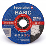 SPECIALIST+ metalli l&otilde;ikeketas BASIC, 125x1.6x22 mm