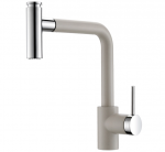 V&auml;ljat&otilde;mmatava voolikuga valamusegisti Helika Dolus 7783, Silica 111