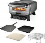 Electric pizza oven and deep fryer Ninja Artisan, MO201EU