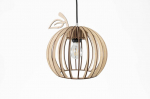 Wooden pendant lamp