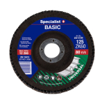 SPECIALIST+ lamell-lihvketas BASIC ZK60, 125 mm