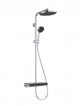 Du&scaron;ikomplekt Hansgrohe Activera S Showerpipe 240 1jet EcoSmart, howerTablet Select 360 Varia, 28638000, kroom
