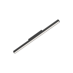 Braytron LNR600 LED lineaarne magnetilise s&uuml;steemi valgusti, 18 W, must