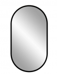 LED valgustusega vannitoapeegel Comad LUSTRO APOLLO BLACK