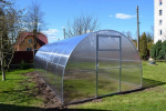 Kasvuhoone Agro Plius, 3x8 m, 4mm paksu kanaliga pol&uuml;karbonaat