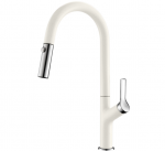 V&auml;ljat&otilde;mmatava voolikuga valamusegisti Helika Grata 7723, alba 710