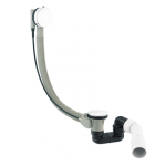 Vannisifoon valgete metallkatetega Omnires TK104-PLUS-3.35+64-SBP
