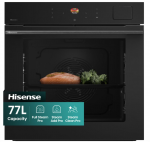 Sisseehitatud auruahi Hisense Hi8, BFS615S8B, 77 l