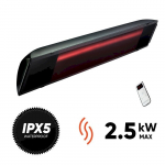 Halogeen-infrapuna v&auml;lisoojendi Heliosa Black Evo