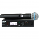 Digitaalne juhtmevaba k&auml;eshoitav mikrofoni komplekt Shure ULXD24E/B58 (ULXD4E (P51), ULXD4 WIRELESS RECEIVER + ULXD2/B58 (P51), ULXD2 WIRELESS HH W/BETA58HEAD)