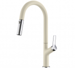 V&auml;ljat&otilde;mmatava voolikuga valamusegisti Helika Grata 7723, silica 111