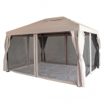 V&auml;lipeo paviljon, 3 x 4 m, s&auml;&auml;sev&otilde;rguga, liivakarva