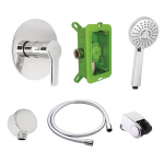 Varjatud paigalduss&uuml;steem Rubineta KUBO-1F-UNO, 625014