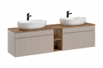 Vannitoa m&ouml;&ouml;bli komplekt Comad SET - ICC B 180 CM LILI-MW21  81-01 COAST EVOKE OA