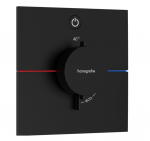 Peidetud termostaatsegisti Hansgrohe ShowerSelect Comfort E, 15571670, must matt