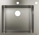 Lauaplaadile on paigaldatud valamu Hansgrohe S71 S712-F450, 43305800