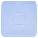 Vannimatt &ldquo;Square&rdquo;, 55 x 55 cm, sinine