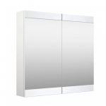 Peegelkapp ilma valgustuseta Serena Retro, valge l&auml;ikiv, 80 cm, 1300511