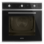 Sisseehitatud ahi SMEG SO64M3S2N, aurufunktsiooniga