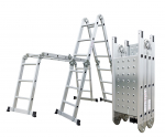 Alumiiniumist multifunktsionaalne redel + kokkupandav p&otilde;rand G21 GA-SZ-4x3-3,7M, 6390467