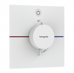 Peidetud termostaatsegisti Hansgrohe ShowerSelect Comfort E, 15571700, valge matt