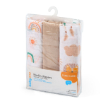BabyOno puuvillased m&auml;hkmed 3 tk, pruun 348/08