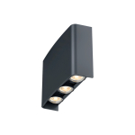 Braytron VECTOR LED v&auml;liseinavalgusti, 6 W, tumehall