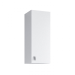 Seinale kinnitatav vannitoakapp &uuml;he uksega Riva UV32-11, Valge