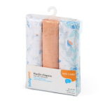 BabyOno puuvillased m&auml;hkmed 3 tk, oranž 348/09
