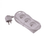 Majapidamispikendusjuhe, 3g x 1.0mm2, 1 m, 3 pistikupesa