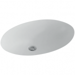 Valamu paigaldatakse alt Villeroy&Boch Evana 50 cm, 61470001
