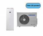 SAMSUNG &otilde;hk-vesi 6.0/6.5 kW SPLIT soojuspumba KOMPLEKT (koos 260 l silindripaak-boileriga)