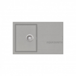 K&ouml;&ouml;gikraanikauss Aquasanita Tesa SQT101W, 202 Aliumetallic