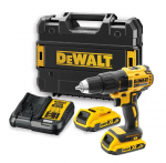 Akutrell/kruvikeeraja DEWALT DCD777D2T-QW, 18 V, 2 x 2,0 Ah Li-ion, 65 Nm