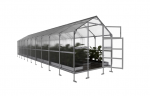 Kasvuhoone KLASIKA Bernard 2,35 x 10 m (23,5 m&sup2;), 4 mm