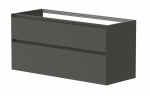 Kahekordse kraanikausi all olev kapp Kame LOFT, BUD/12-3DR/D27-LFT, 120 cm