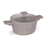 Pott kaanega Berlinger Haus Taupe, BH/8101N, 24 cm, 4,1 l