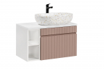 Vannitoa m&ouml;&ouml;bli komplekt Comad SET -ICR B 80 CM LILI-MW21  81-01 WHITE
