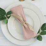 Riidest salvr&auml;tik 40x40, Heleroosa, (10 tk.)