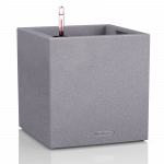 LECHUZA Canto Color Cube 40 gray, 13720