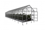 Kasvuhoone KLASIKA Bernard 2,35 x 11 m (25,85 m&sup2;), 4 mm