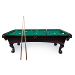 Piljardilaud Lion 8' jala (245x145cm) roheline kangas, kiviplaat, komplekt, BPLI8PSL
