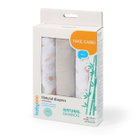 BabyOno bambusm&auml;hkmed 3 tk, hall 397/09