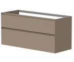 Kahekordse kraanikausi all olev kapp Kame LOFT, BUD/12-3DR/D15-LFT, 120 cm