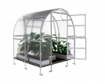 Kasvuhoone KLASIKA Slim 2 x 2 m (4 m&sup2;), 6 mm, 200200S6
