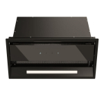 Sisseehitatud kapuuts Schlosser HPR 52 TCBL / GLASS