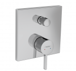 &Uuml;he hoovaga vannisegisti Hansgrohe Finoris, 76415000, kroom