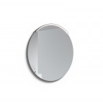 &Uuml;mmargune peegel musta lambiga Raguvos Baldai ECO ROUND MOON 80 cm, 1024500B