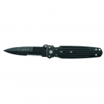 Gerber Covert- Double Bevel 154CM, Black, Serrated