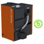 Kombineeritud pelletikatel p&ouml;&ouml;rdp&otilde;letiga KIPI Rot Power Auk&scaron;taitijos boilerid Pellet Uni 12 kW, 320 l punker, K12/D16/T320